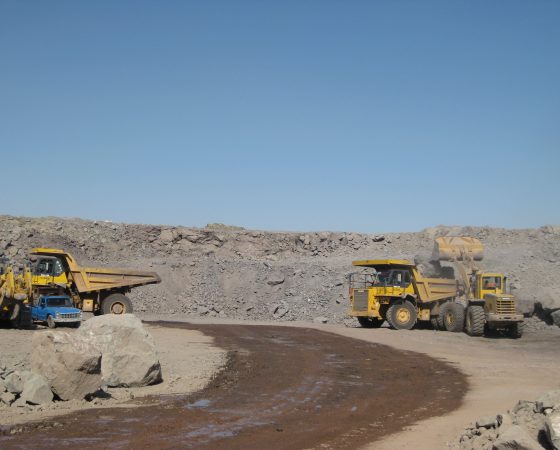 Stripping and mining copper mining operations in sarcheshme